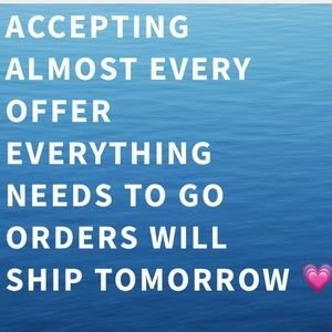 Accepting all offers check out my closet